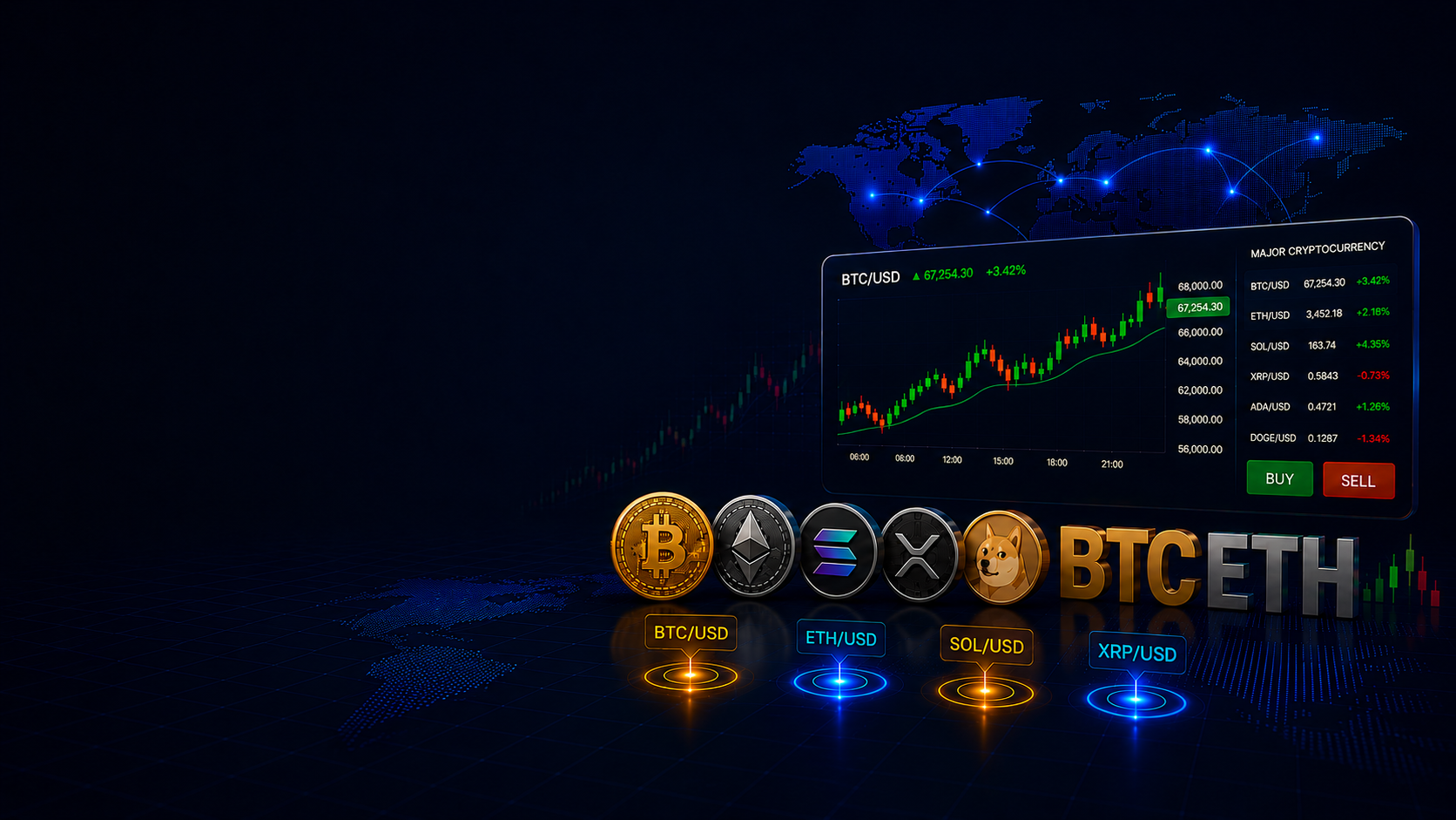 Crypto Trading Background